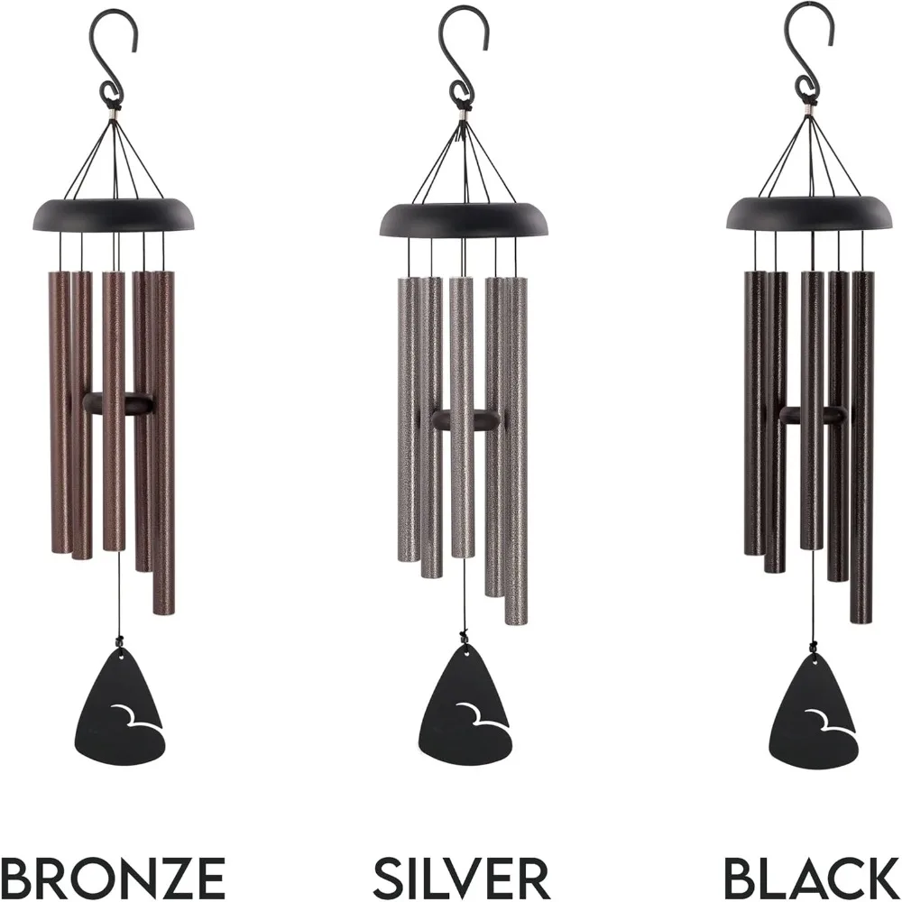 customized 30-inch bronze wind chime: tribute to the breeze