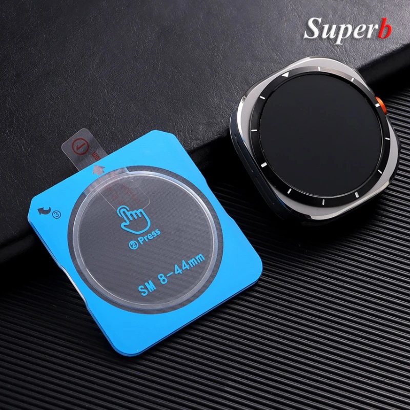 1/3/5 ชิ้นกระจกนิรภัยสำหรับ Samsung Galaxy Watch 8 Classic/Watch8 40MM 44MM HD ฟิล์มป้องกันหน้าจอใสติดตั้งง่าย