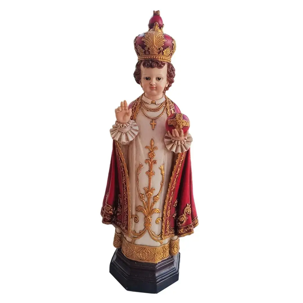 Resin Virgin Mary Statue Sculpture 46cm Desktop Ornaments Renaissance Collection Home Decor Christmas Figurine for Wedding Gifts