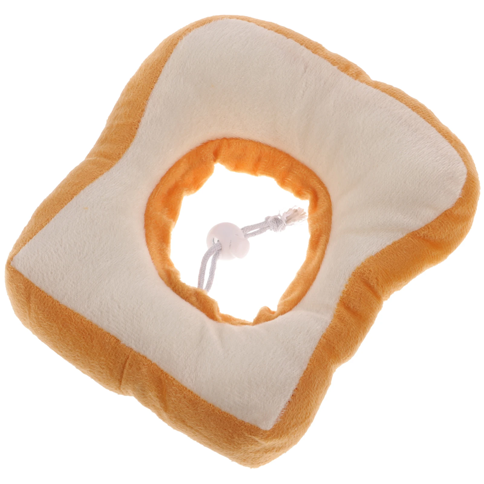

1pc Pet Cat Collar Bread Shape Anti Lick Chew Collar For Cats Dog Accessories Recovery Wound Healing Easy Wear Comfortable Pet