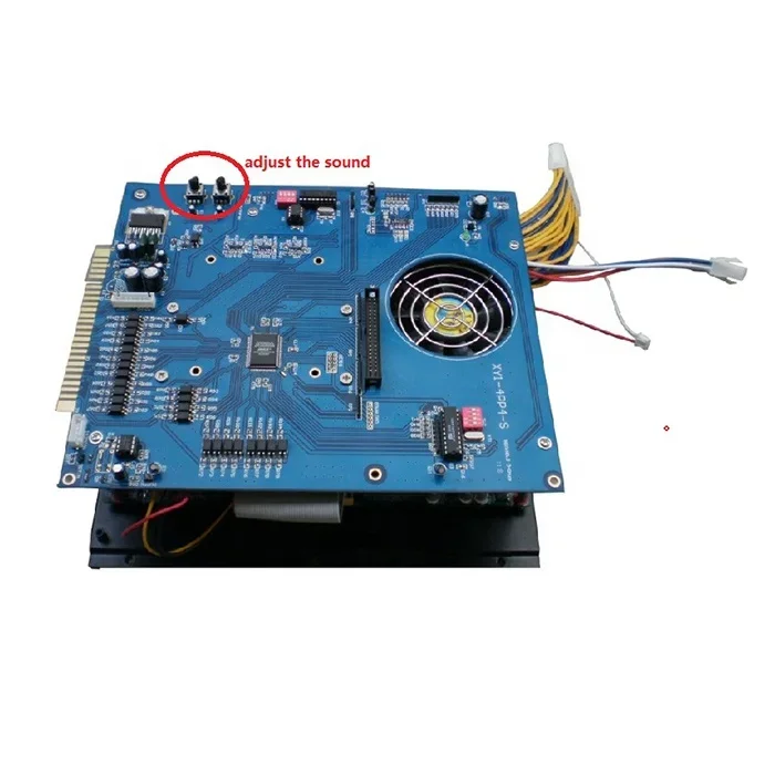 

2,100 in 1 VGA jamma arcade game board for 2 side 3 sides table machine upright game machine multi game board