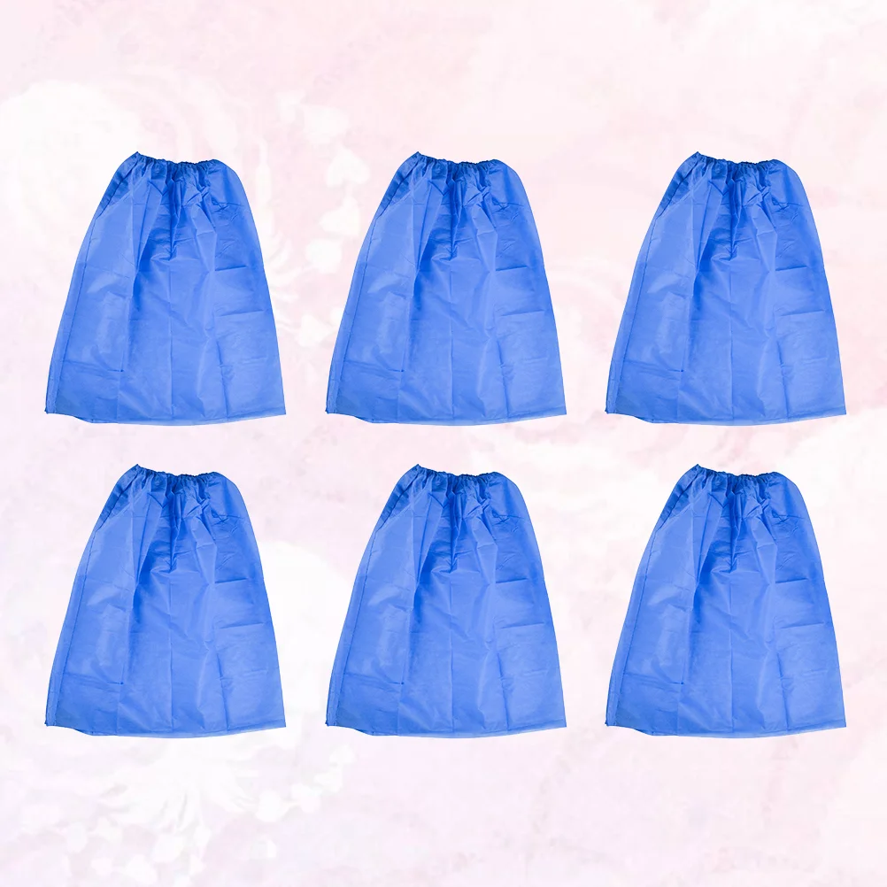 10 PCS Washcloths Sweat Steaming Towel Sauna Bath Skirt Customer Service Blue Women's