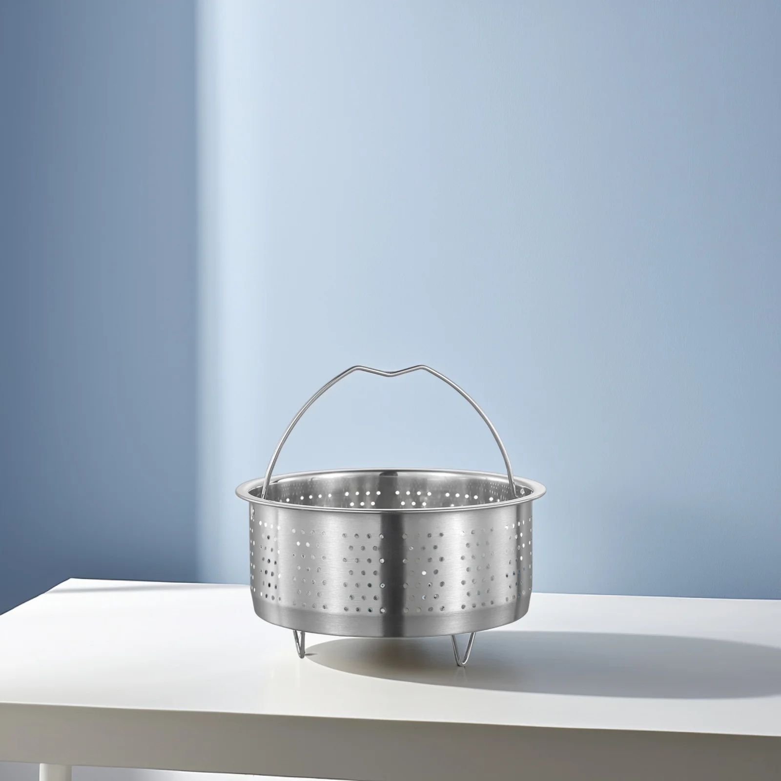 Steamer Basket For Pot Stainless Steel Vegetable Food Steamer Insert Bun Dumpling Steaming Stand Kitchen Accessory