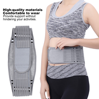 Back Brace Back Support Belt Waist Support Belt Lower Back Brace Lumbar Support Belt with Reflective Straps for Running Climbing