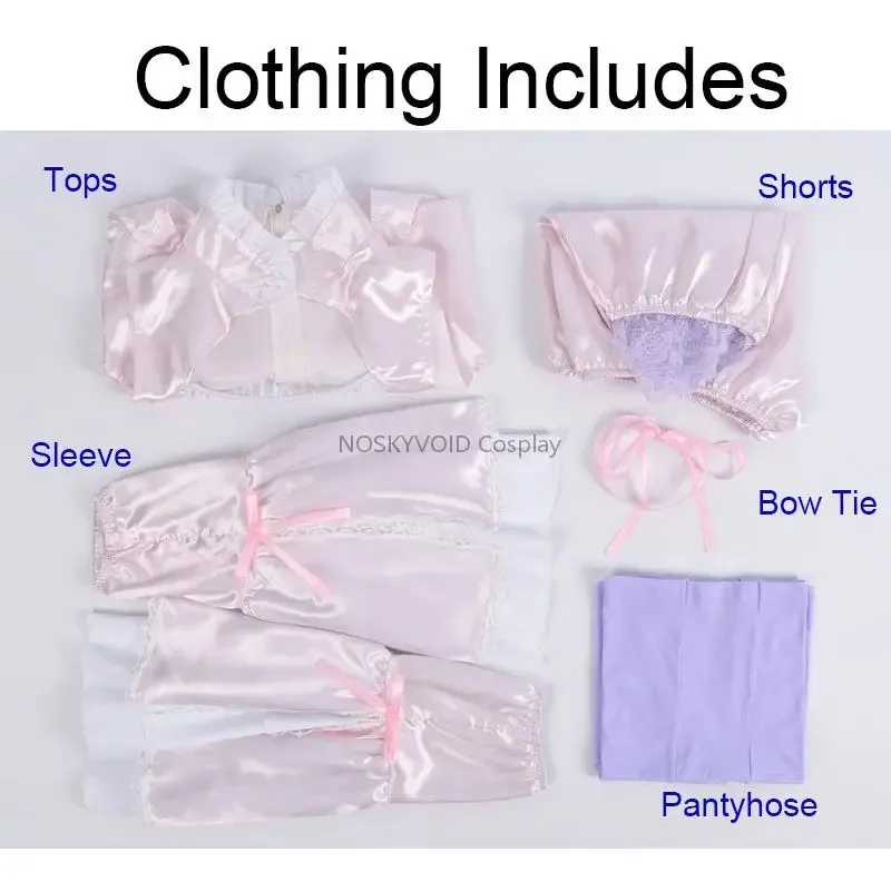 أزياء ميموري باياكويا التأثيرية للفتاة السحرية والملازم الشرير المستخدمة لتكون ملابس أنيمي السعادة الزجاجية