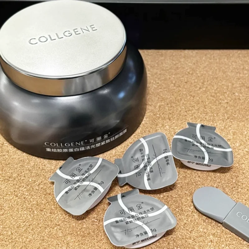 

Collgene Recombinant Collagen Active Light Sculpting Укрепляющая антивозрастная маска Питательная против морщин Увлажняющая Корея Уход за кожей