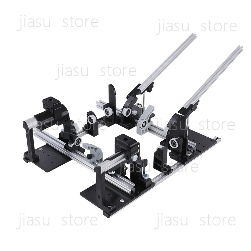 

Aircraft case folding auxiliary roller toolbox packaging machine, adjustable size manual strapping machine