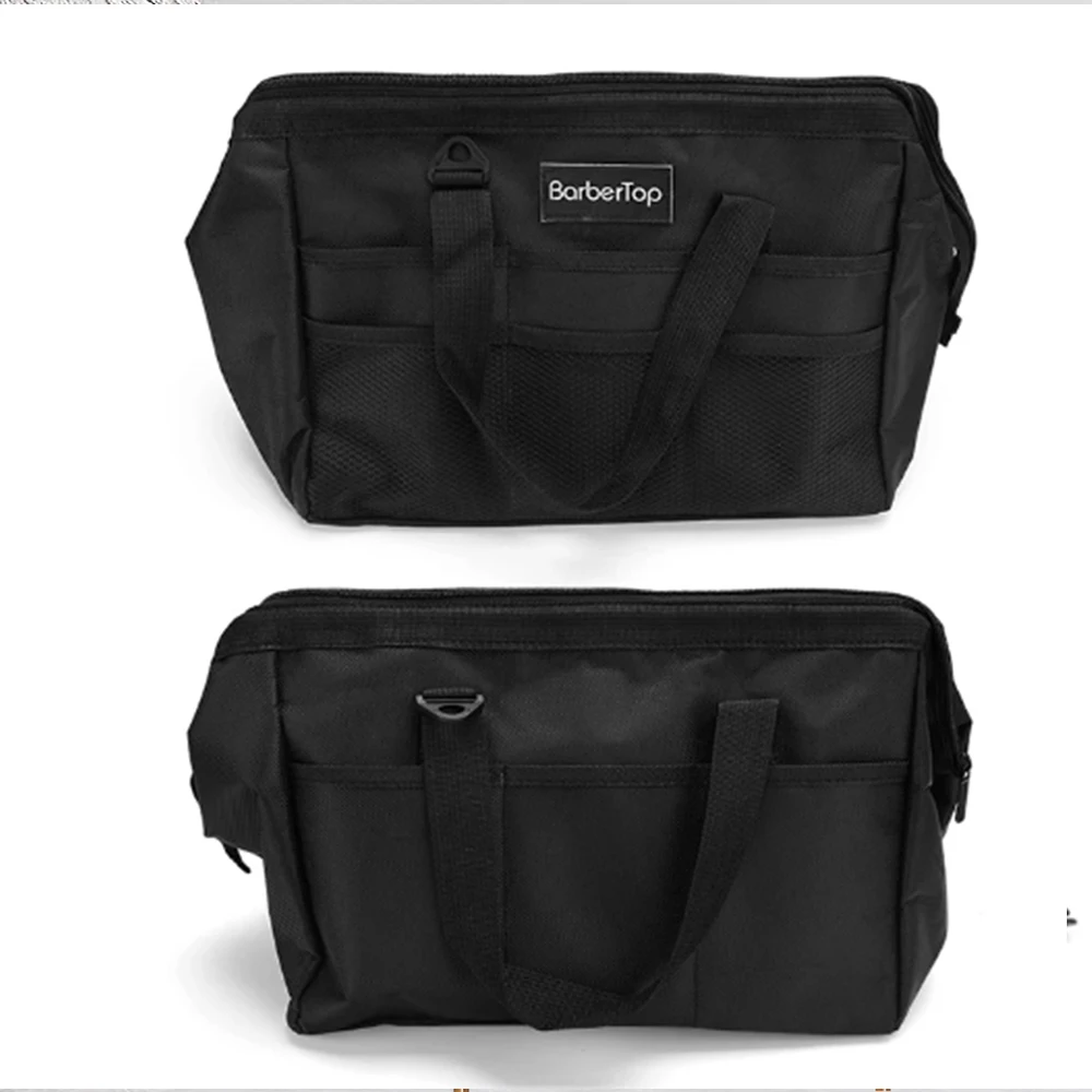 Barber Hairdressing Tool Storage Bag Large Capacity Cosmetic Organizer Salon Hair Stylist Tool Multifunctional Messenger Bag