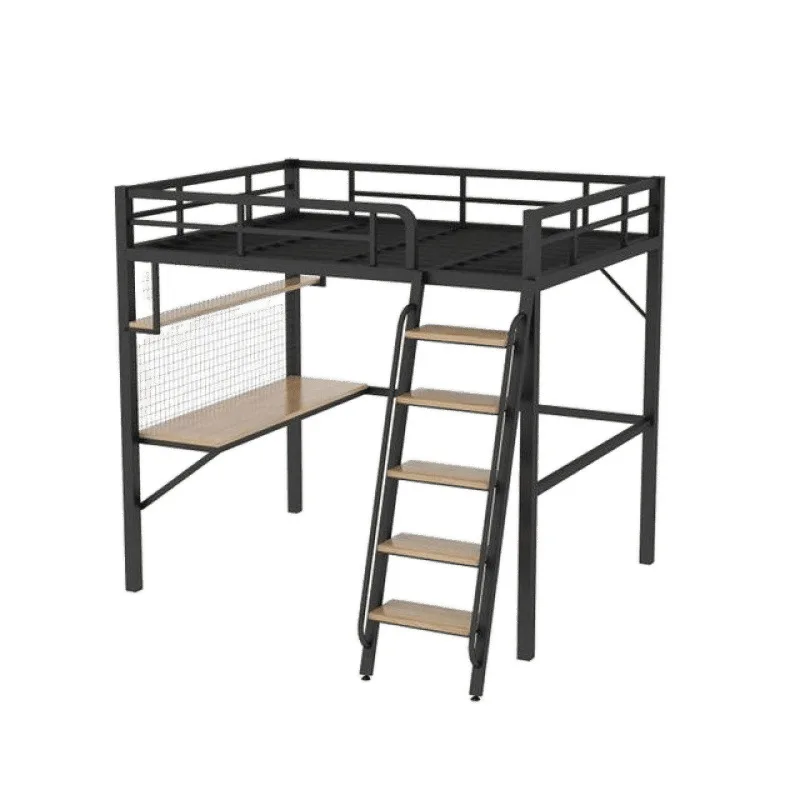 

Small apartment dormitory rental house wrought iron elevated sheet double on the space-saving pavilion