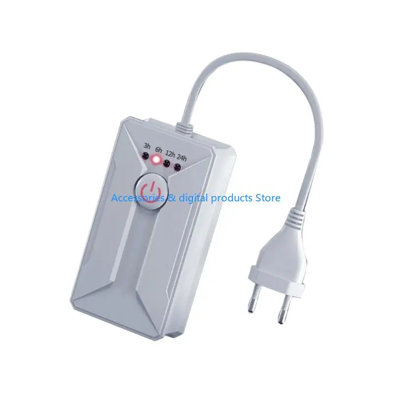 77JD 4 Presets Mechanical Timer Outlet 3H/6H/12H/24H Daily Cycle For Aquariums Light