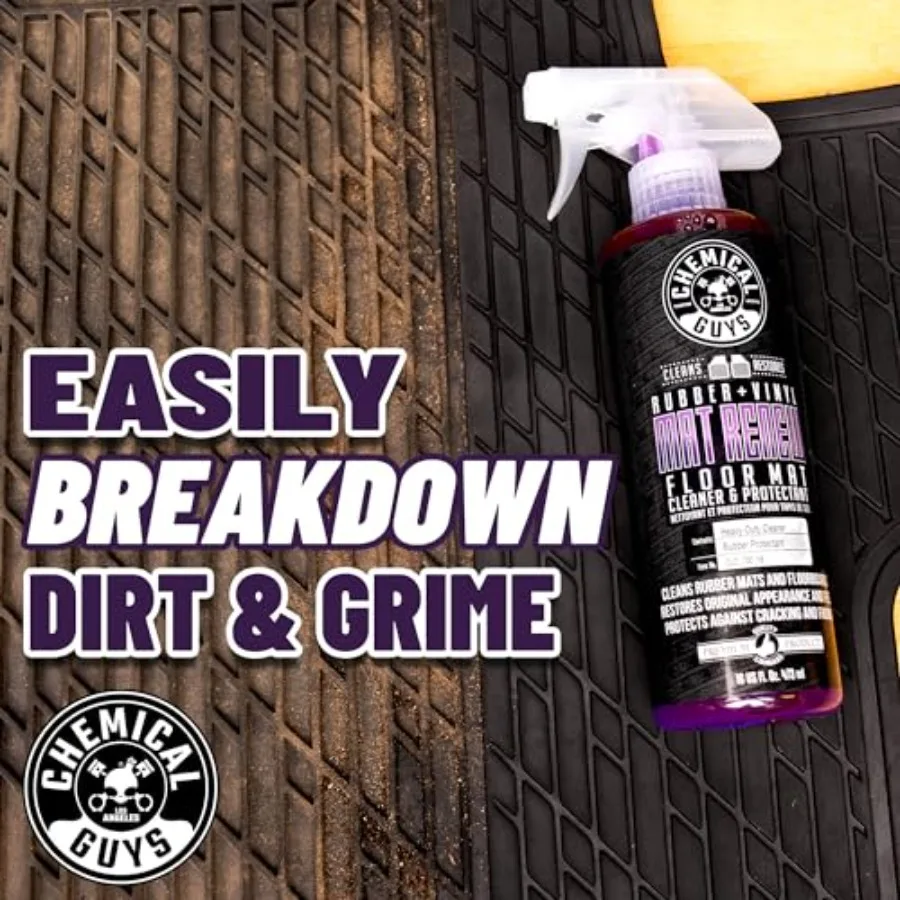 Drill brush attachment for cleaning mats