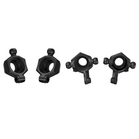 LALA 2Pcs Front Steering Cup Wheel Seat For SG 1603 SG 1604 SG1603 SG1604 1/16 & 2Pcs Rear Wheel Seat Hub Carrier
