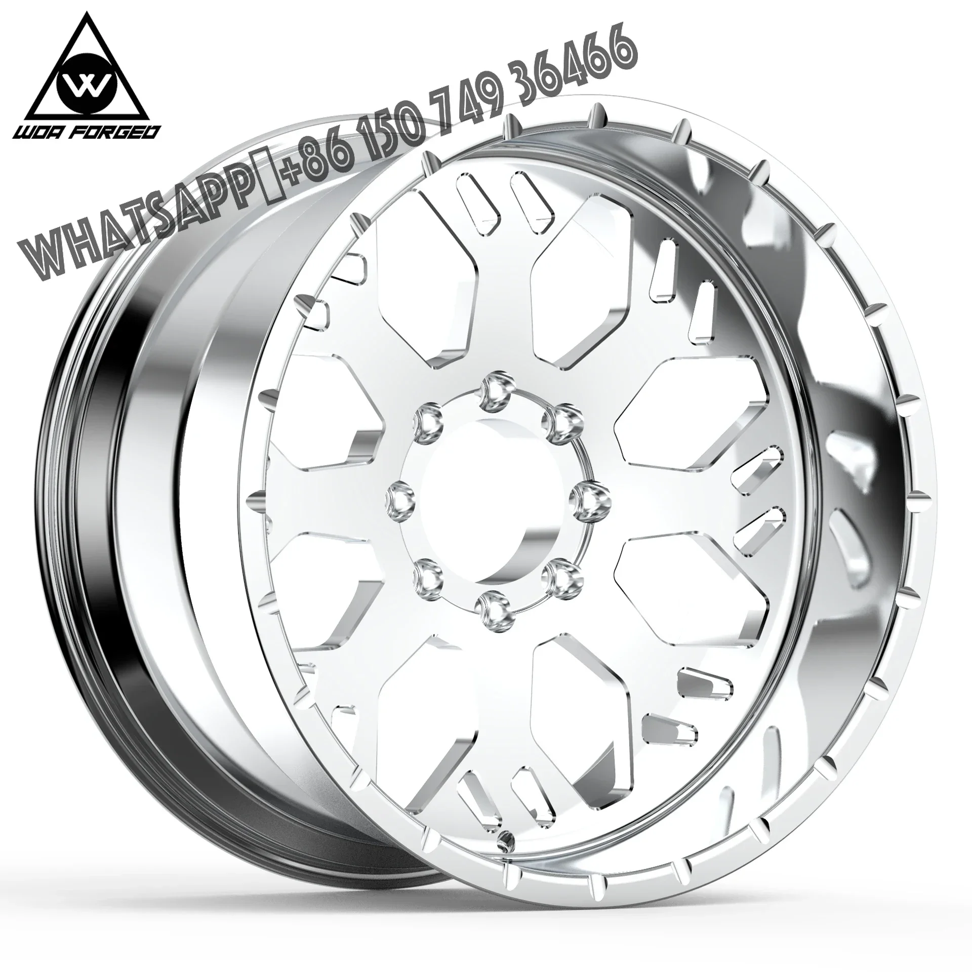 

New Hot Selling Concave Polished Custom Aluminum Alloy 20 22 24 26 Inches Offroad Big Lip Deep Forged Car Forged Wheels 6061t6 R