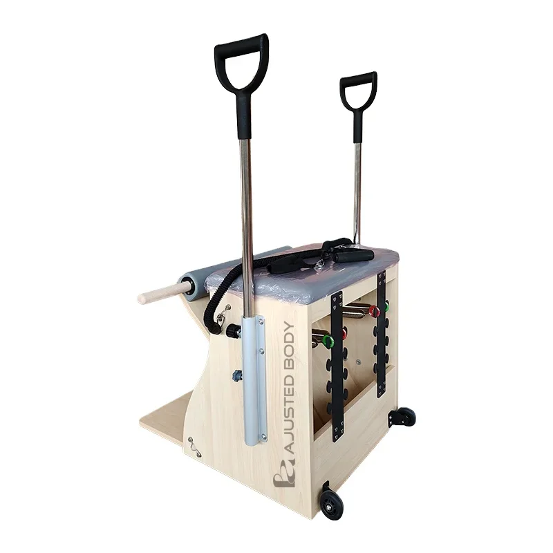 

Wooden fitness fitness equipment steady step maple wood Pilates chair stepping chair training core strength