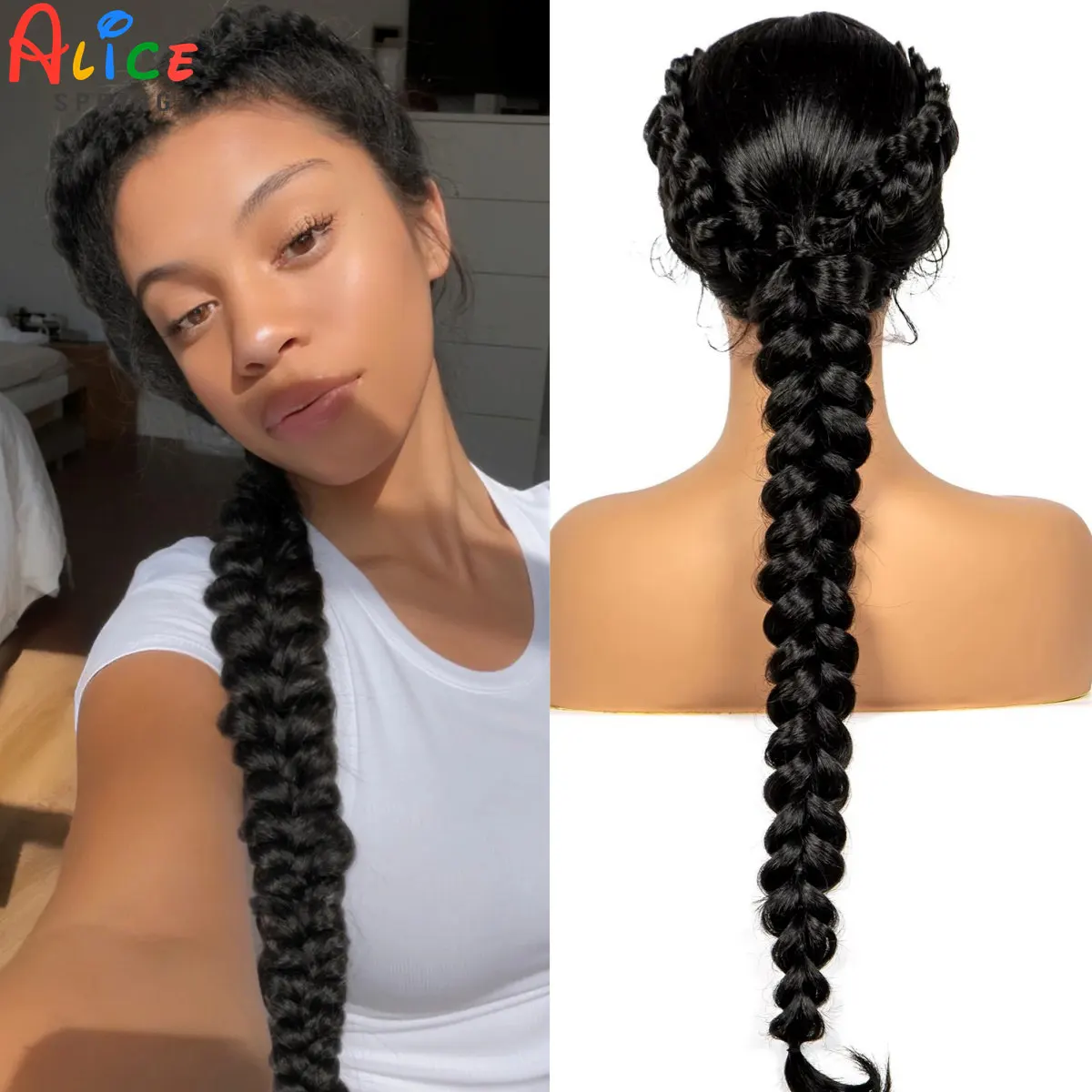 

Плетеные парики с эффектом натуральных прядей, синтетические, с кружевной передней частью, ручной работы, без узлов, с натуральными прядями и детским волосом для чернокожих женщин