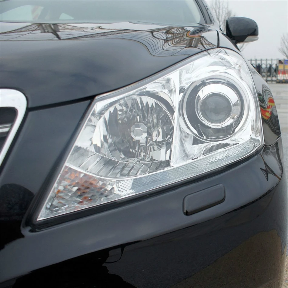 For Toyota Crown 13 Generation 2010 2011 2012 Car Products Polycarbonate High Gloss Fully Transparent Headlight Rubber Cover