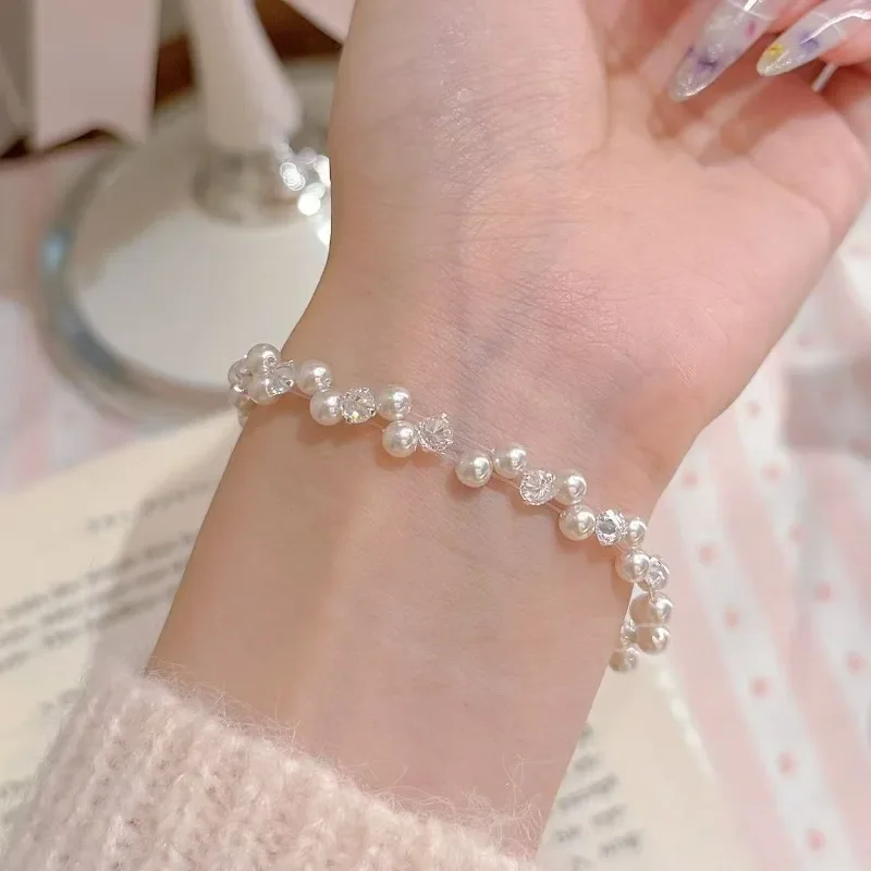 

Irregular Bracelet Light Luxury High-end Pearl Bracelet Versatile Design Delicate Temperament Versatile Cold Bracelet