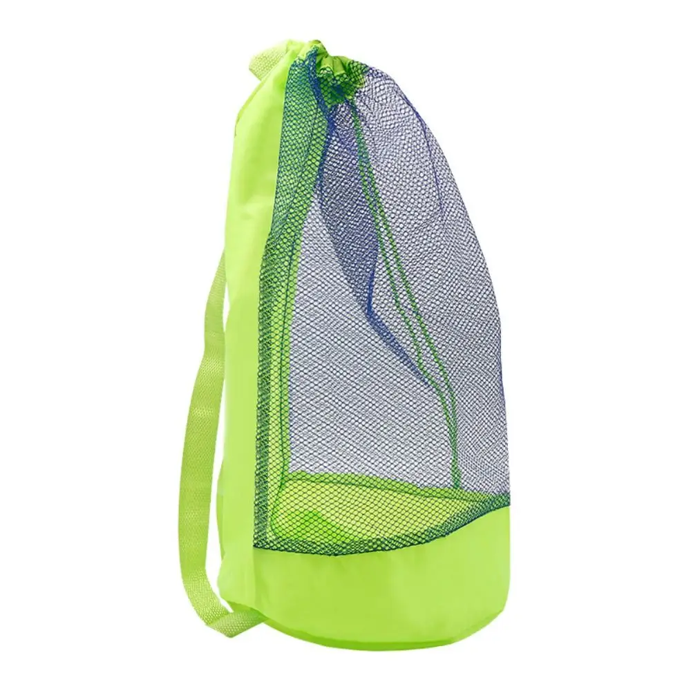 

Convenient Large Capacity Beach Bag Foldable Portable Swimming Backpack Lightweight Fast Dry Mesh Storage Bag Travel