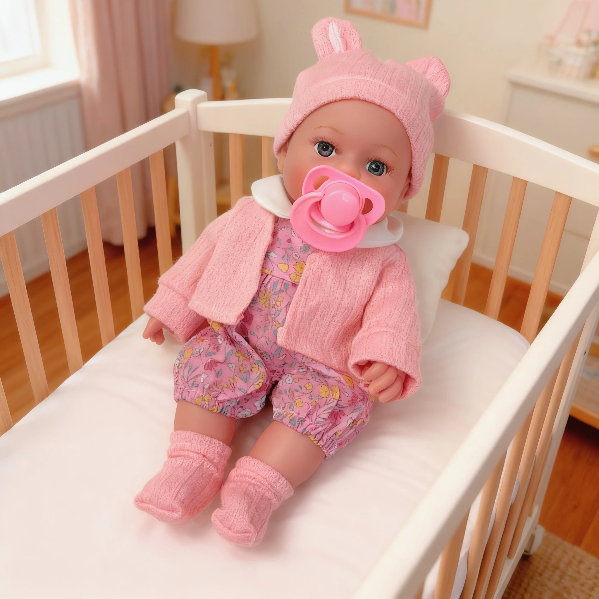 1 Stück 12 Zoll Neugeborenes mit weichem Vinylkörper, realistische lebensechte wiedergeborene Babypuppe, handbemalte Adern, wach Puppenspielzeug, ideale Geschenke