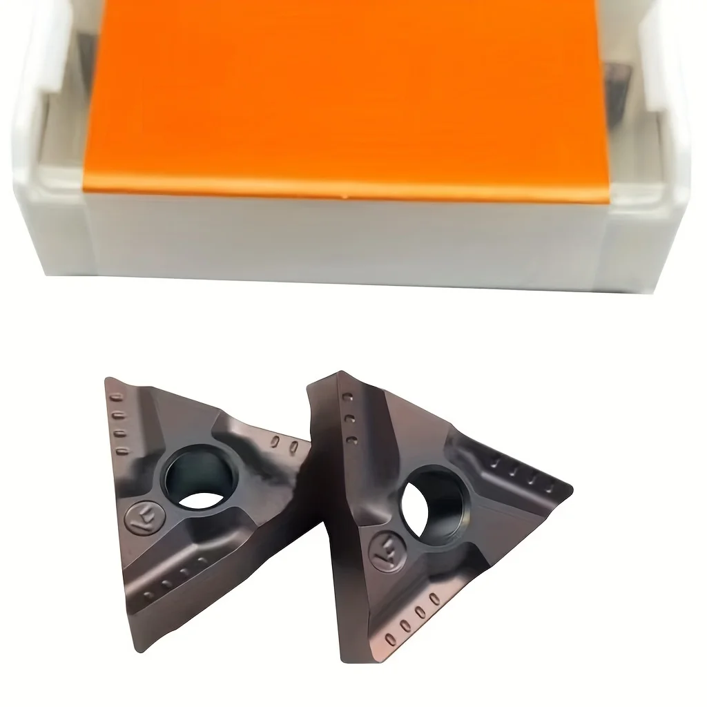 

10pcs TNMG160404R-VF Carbide Turning Inserts - Precision CNC Lathe Tools, Durable for Workshop Machining