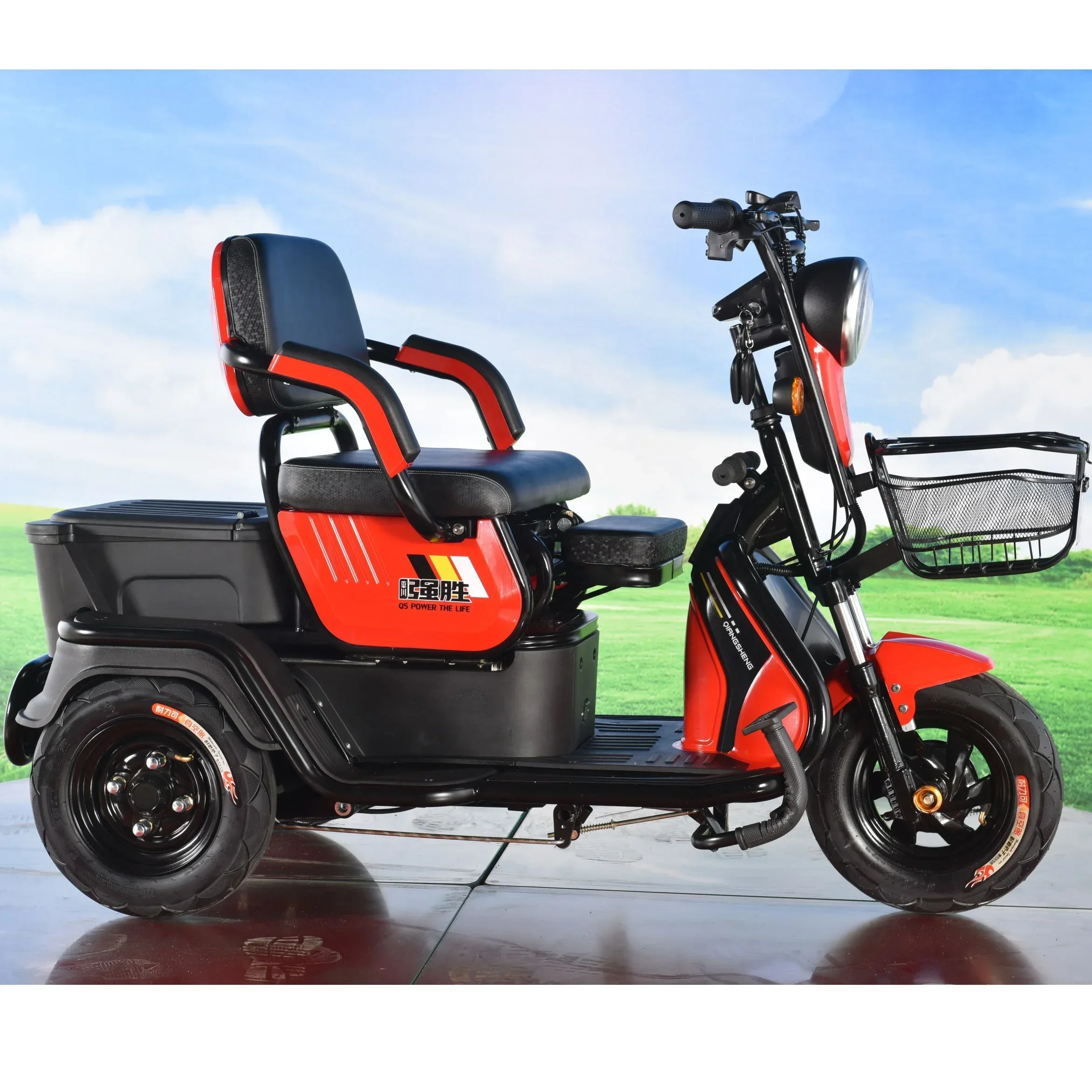 Best Sale Cheap Price Adult E Rickshaw Handicapped 3 Wheels Tricycle Elderly Electric Vehicles