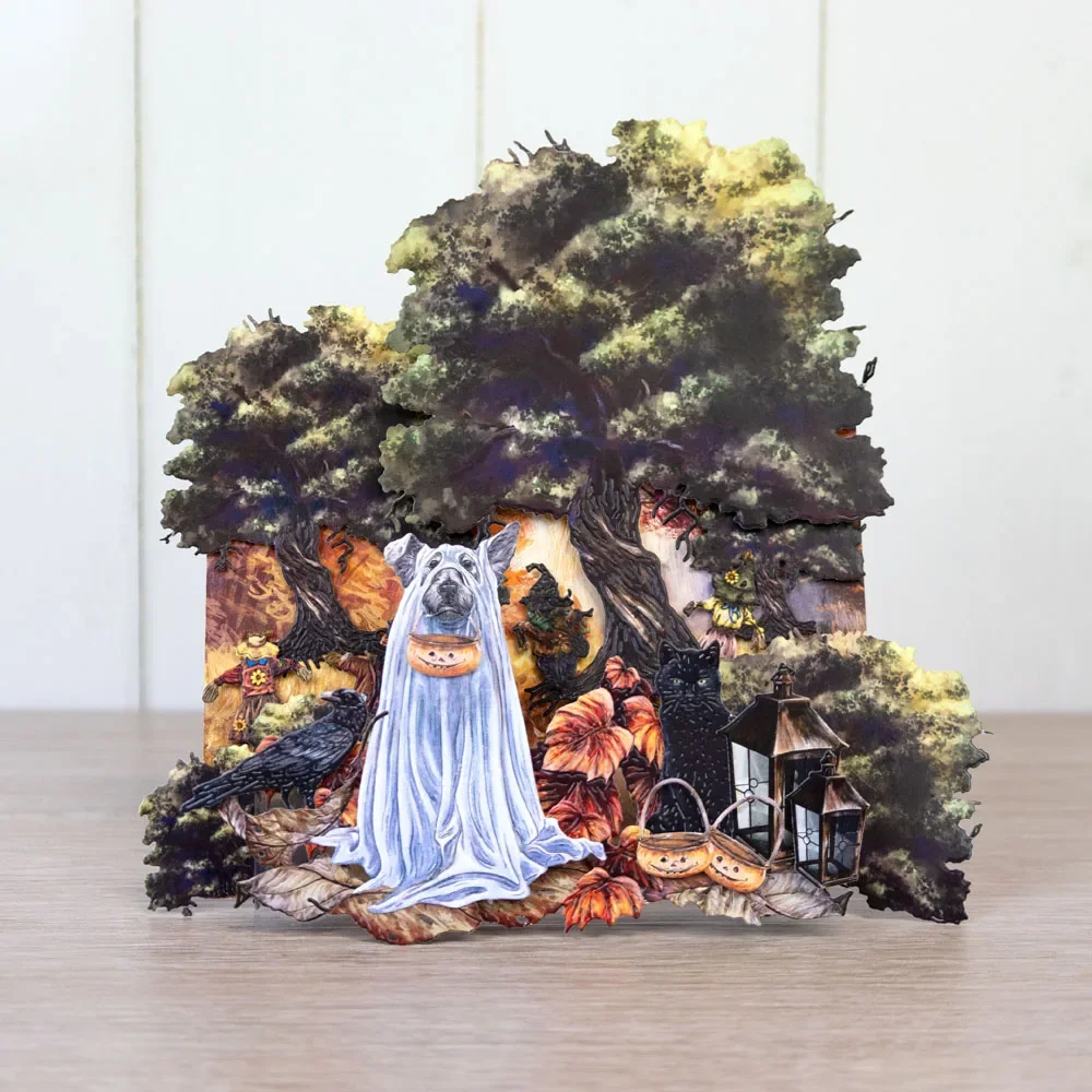 وصل الخريف وتحول الأوراق إطار قطع معدني أصفر يموت 2025 قوالب جديدة لتقوم بها بنفسك خردة الحجز صنع الورق