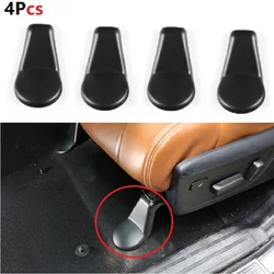 4PCS Styling Accessories For Toyota Tundra 2014-2020 ABS Black Car Part Seat Foot Screw Protection Cap Decoration Cover