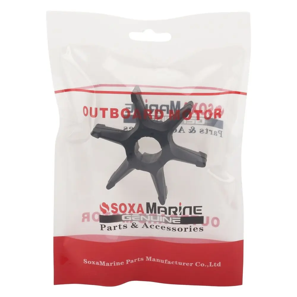 Soxa Marine 6F5-44352 6F5-44352-03 Water Pump Rubber Impeller Replace Yamaha 2 Stroke 40 HP C40 CV40 Outboard Boat Motor 18-3088