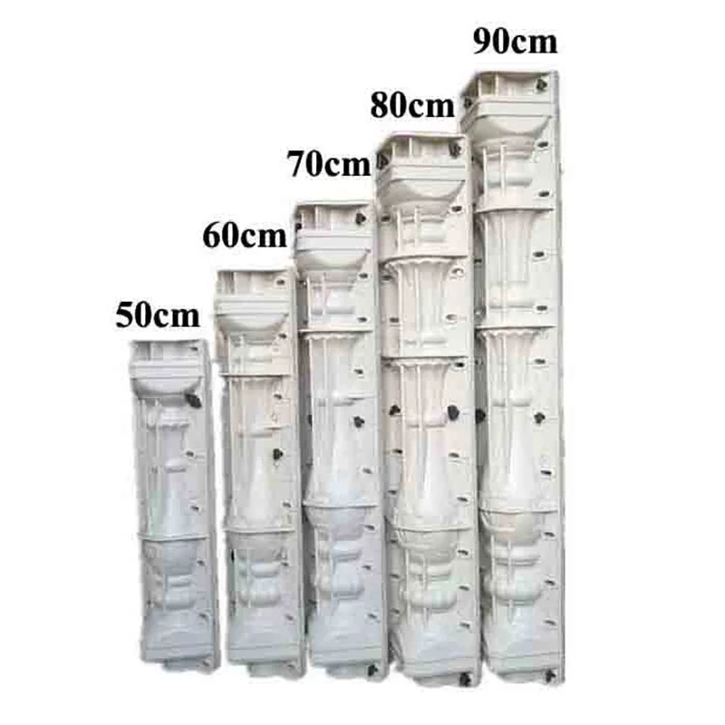 Vase-type prefabricated column prefabricated cast-in-place balcony railing mold, thickened cement guardrail fence model wholesal