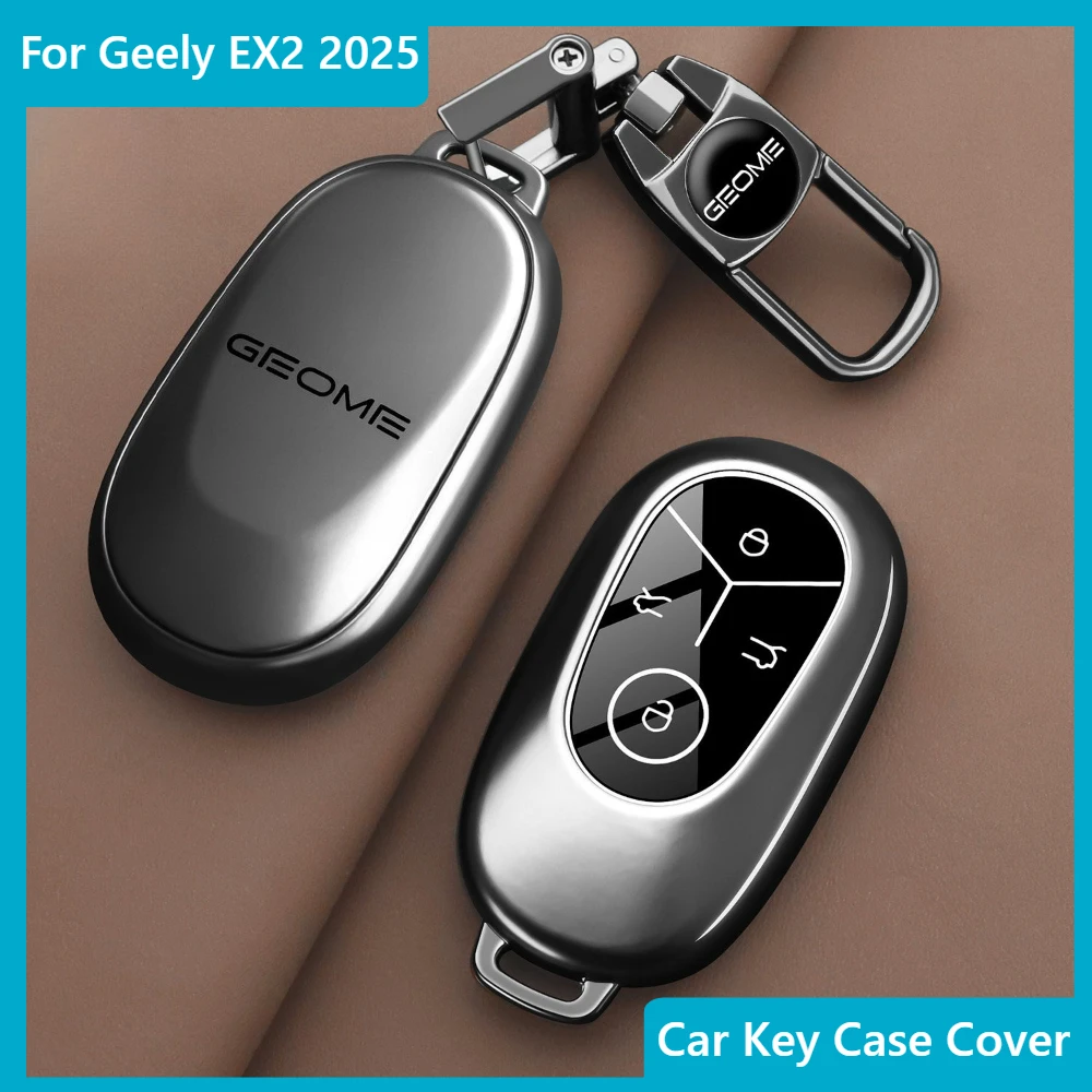 Car Key Holder For Geely EX2 2025 Full Wrap Anti Scratch Automobile Key Fob Case Cover Car Interior Accessories
