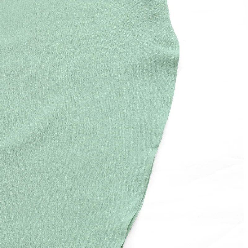 فستان نسائي أخضر كامي ذو طبقات غير متماثل، فستان متوسط الطول، صيفي، عطلة الشاطئ، كاجوال فضفاض #3