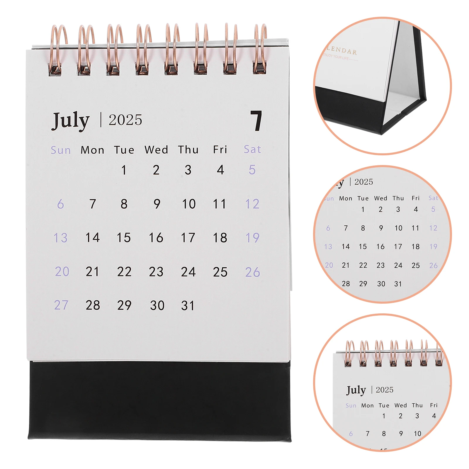 Flip Calendar 2024-2025 Desk Calendar Freestanding Desk Calendar 2025 Year Table Decorative Calendar Office Desk Table Calendar