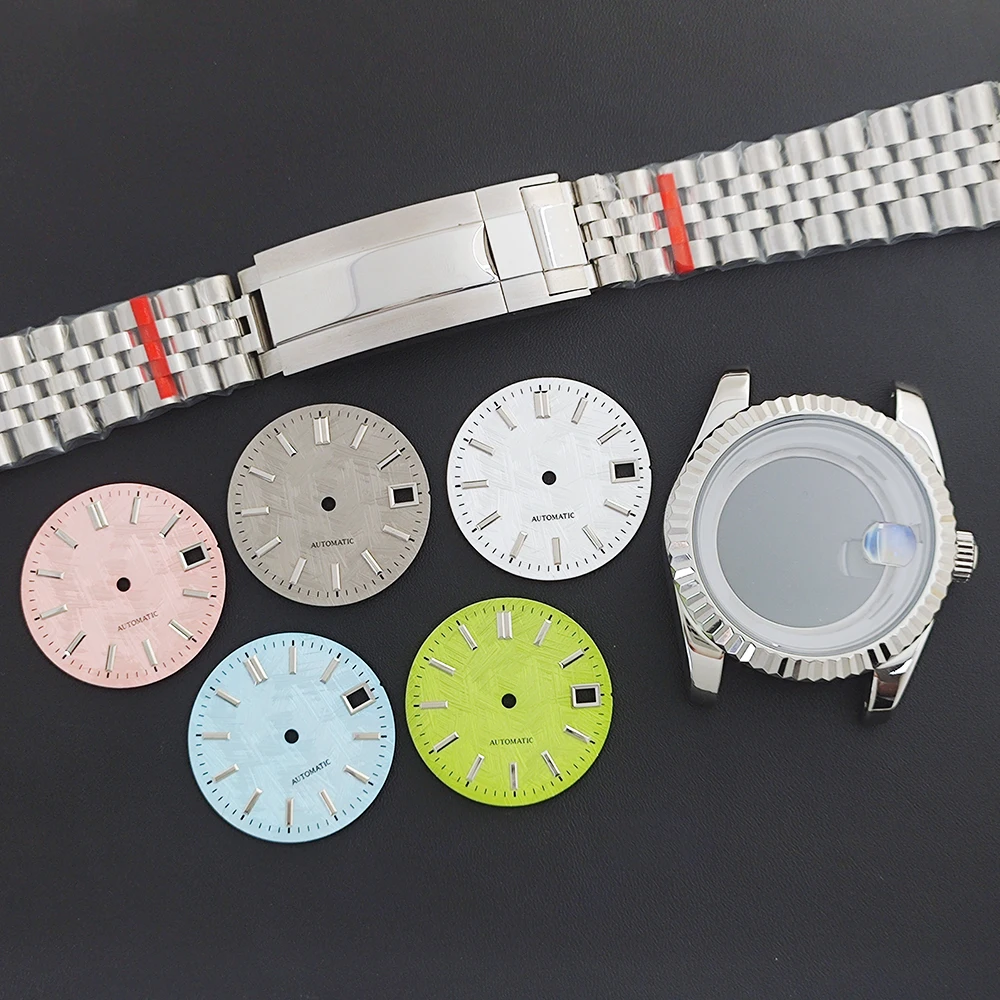 nh35-fashion-watch-36-39mm-sapphire-glass-stainless-steel-watch-case-customized-logo-silver-men's-high-quality-watch