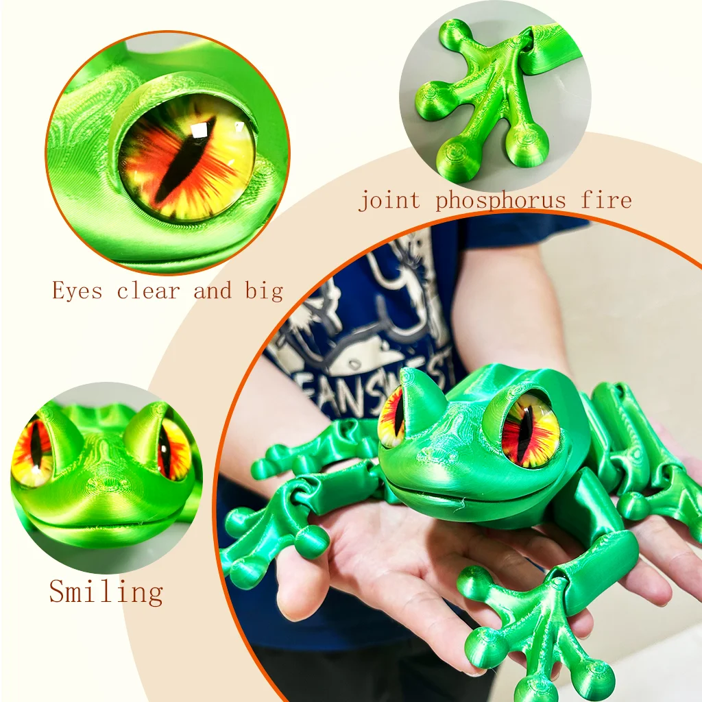 3D Baskılı Kurbağa Heykeli, Es - 3D Printing Lizard incelemesi ve fiyatı