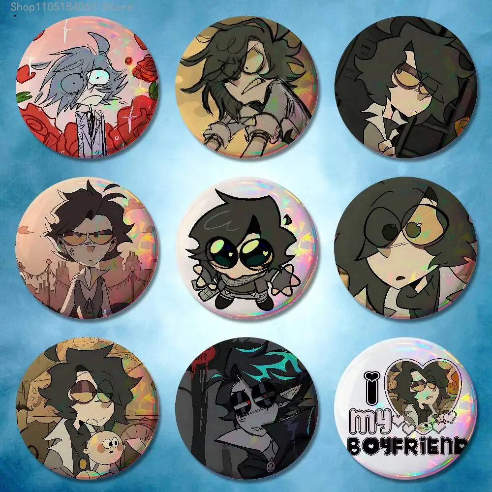 

Stone R-RamshackleS Custom Badges 75mm 44mm 25mm Brooch Backpack Hat Enamel Pins Accessories Toys Gifts