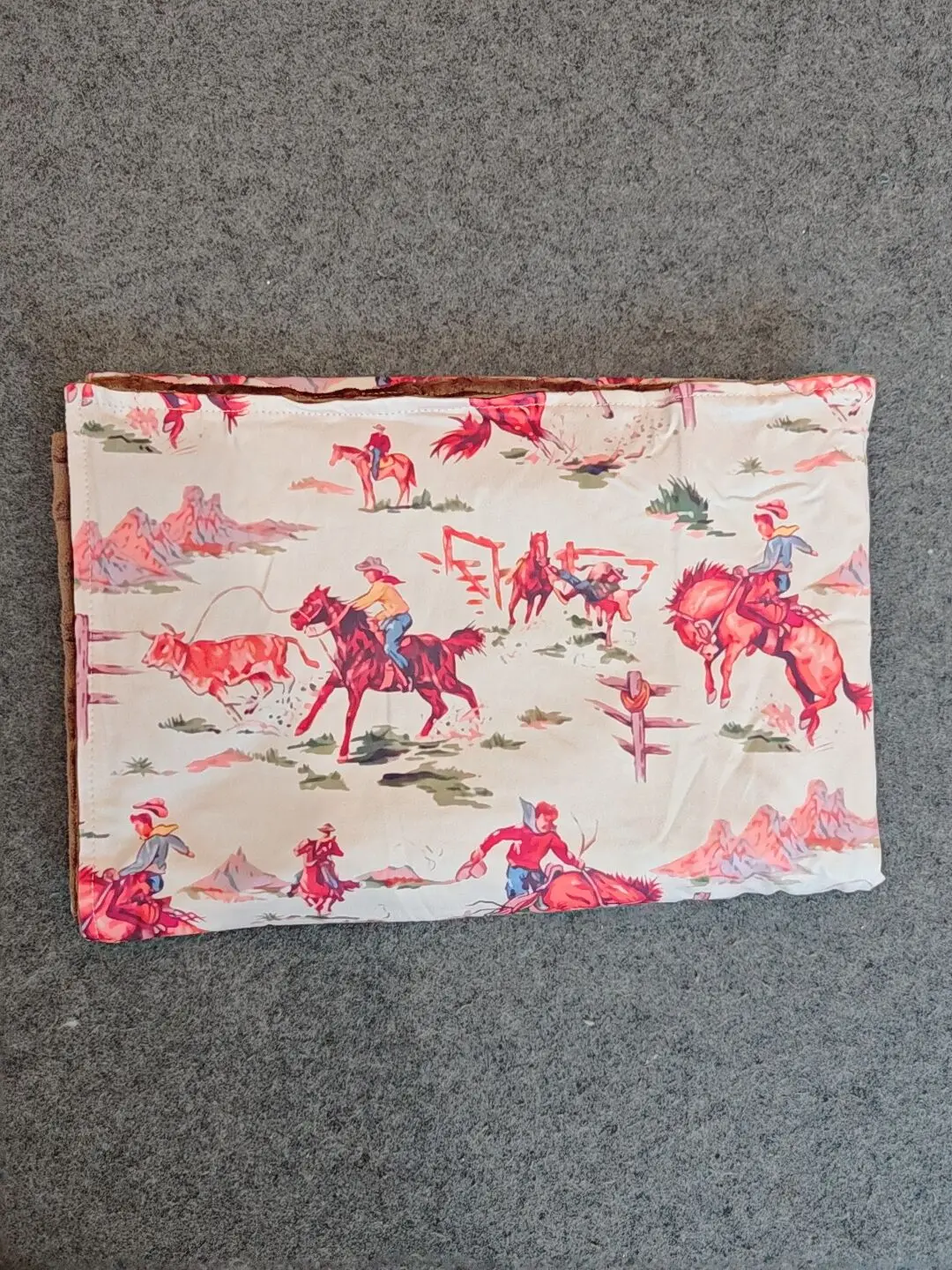 8.16 بطانيات أطفال بطانيات غربية للأولاد مقاس 29*43 بوصة