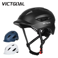 VICTGOAL Bicycle Helmet with Rear Light Urban Road MTB Bike Helmet for Men Women City Commuting Safety Cycling Accessories