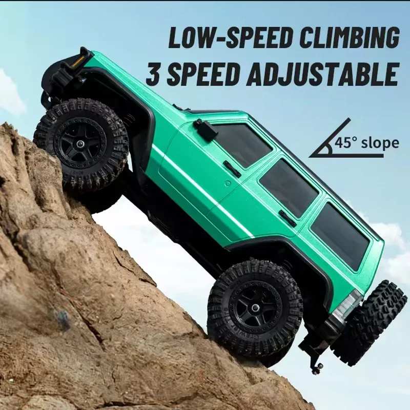 JJRC C8809 1/18 RC Car 2.4G Remote Control Crawler 4WD Electric Climbing Off-Road Model Car Toys for Children view 2
