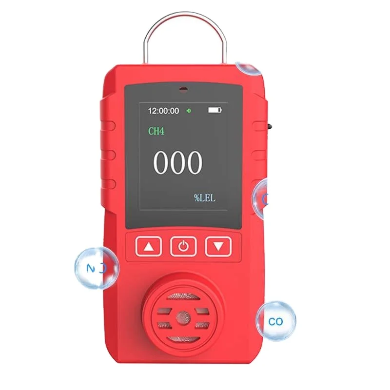 Handheld H2S gas detector with data storage function for waste water treatment process