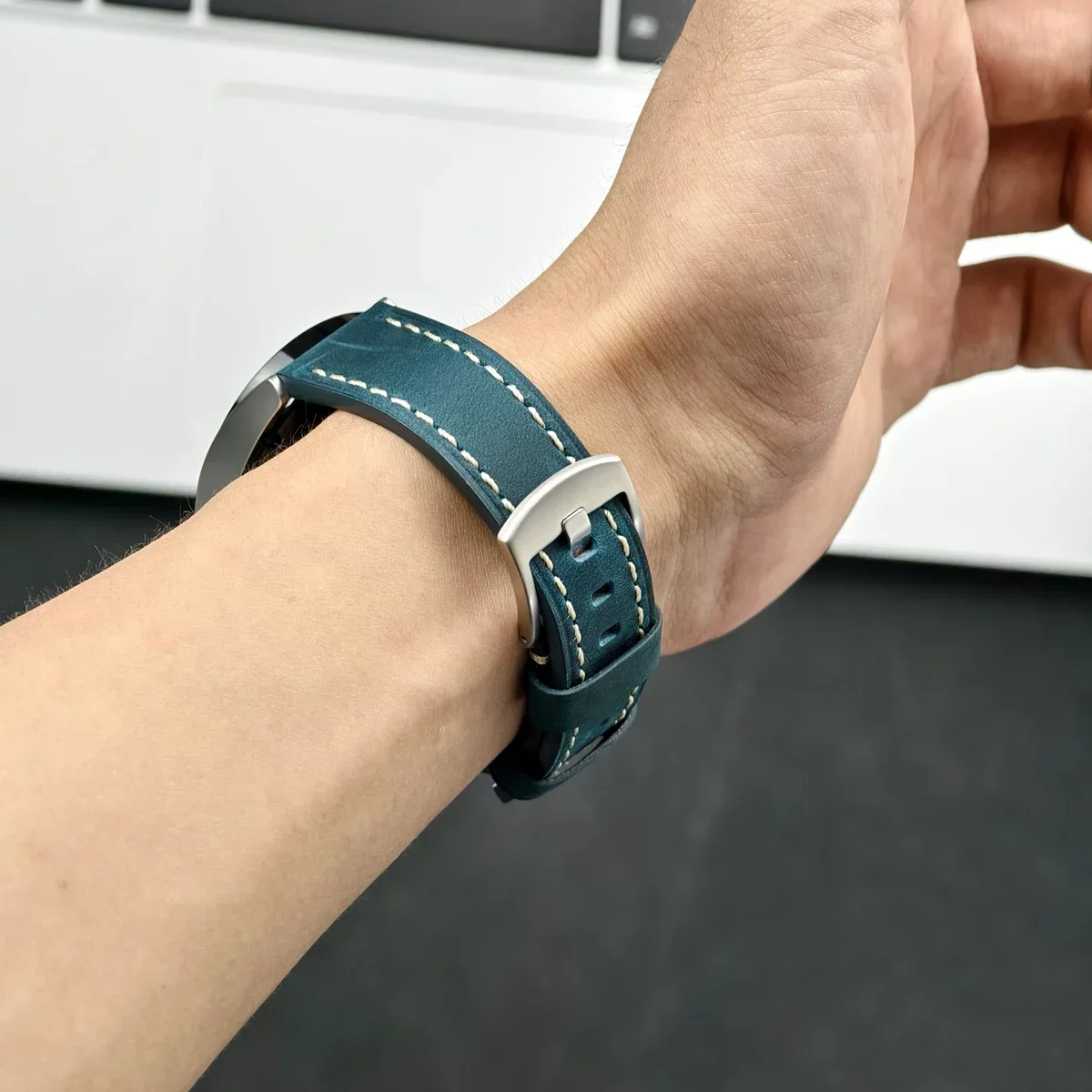 22mm 20mm Leather Band for Samsung Galaxy 6 5 4 44mm 40mm Gear S3 Bracelet Strap Quick Release Correas for Redmi 3Lite Wristband