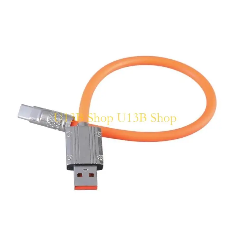 U13B curto USB para USB C Cable masculino para masculino 480 Mbps velocidade conectores 66W para tablet