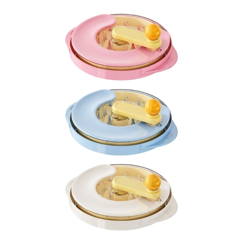 

G6KF Rotating Handheld Shredders Creates Uniform Strips For Pet Diets Baby And Cooking Needs Using Simple Mechanism