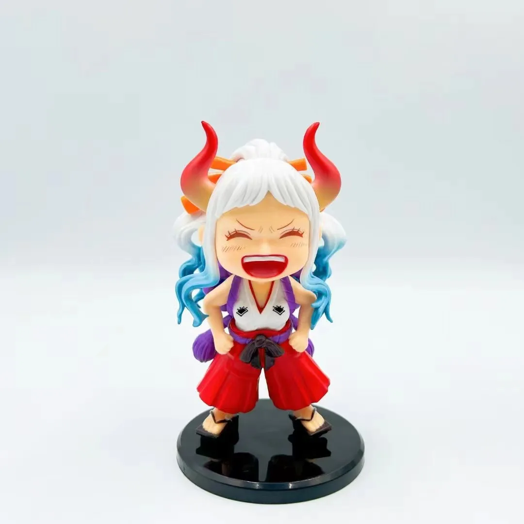 13cm Anime Figure One Piece Portgas·D· Ace Yamato Kawaii Toys Q Figural Nendoroid Car Decoration PVC Model Child Birthday Gift