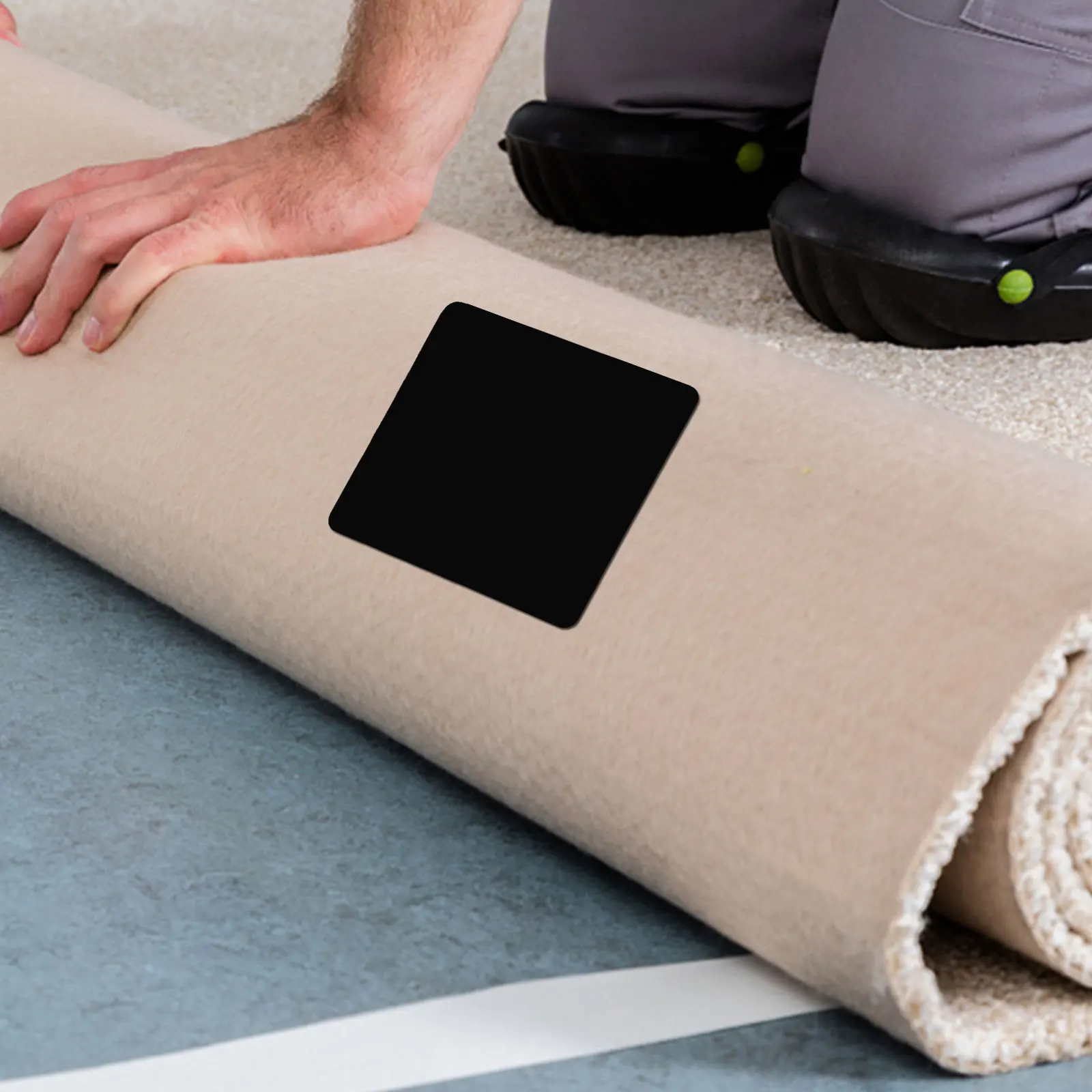 10 قطعة شريط السجاد لمنطقة السجاد فوق السجاد متعدد الاستخدام قابل للغسل البساط زلة سدادة وسادة عدم الانزلاق القابض لممر الدرج