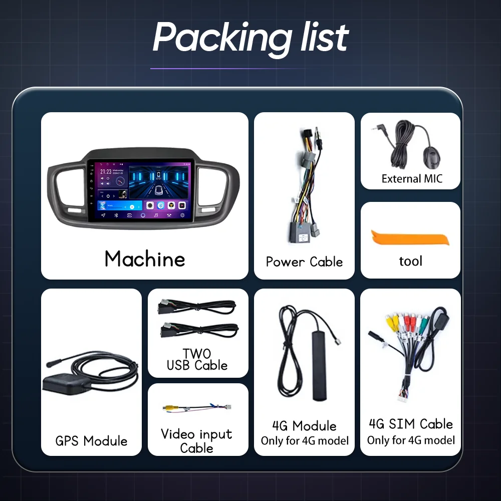 Android 15 Car Multimidia Player For Kia Sorento 3 2014 -2017 Auto Radio Stereo GPS Navigation Carplay NI 2din DVD Touch Screen