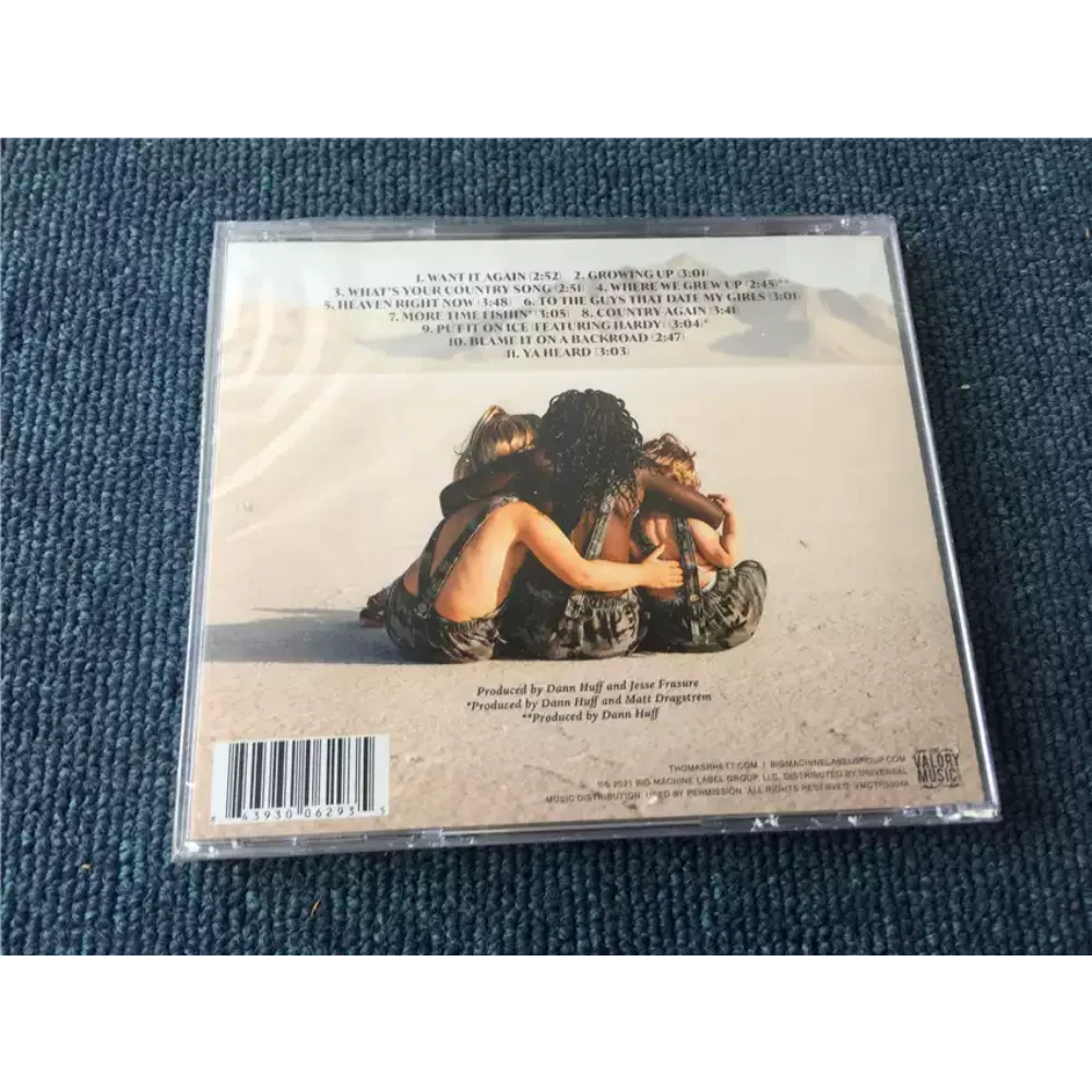 CDThomas Rhett Country Again Side AWith The Warm Rural Melody and Life-Oriented Lyrics As The Core, It Combines The Simplicity