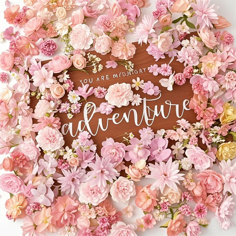 20/50 Stücke Rosa Künstliche Blume Kopf MSini Seide Künstliche Rose Gänseblümchen Blume Handwerk Liefert Hochzeit Kranz Hause Dekoration – Detail 5