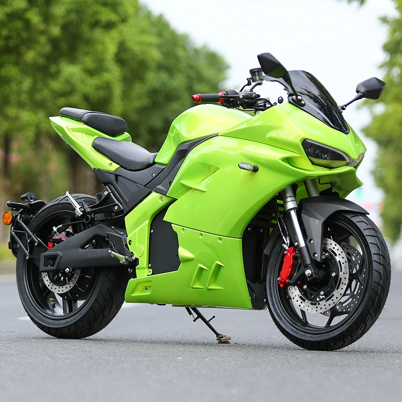 

High Quality 3000W Brushless Motor Fast 80km/h Racing Electric Dirt Bike Top Speed 72V Street Motorcycles
