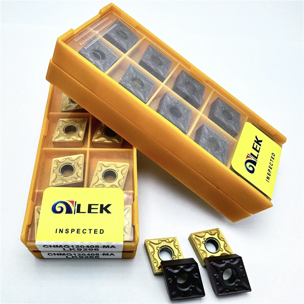 CNMG120404 CNMG120408 MA LK9265 high quality Carbide inserts External Turning Tool turning insert CNC lathe Cutting tool