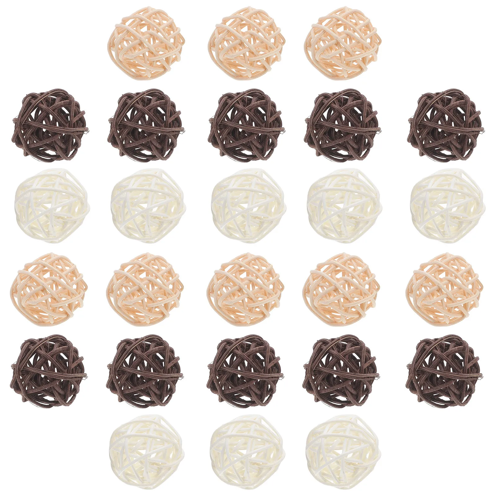 36 Bolas de Rattan para Enchim - Home Office Backdrop avaliação e preço